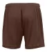 4116 Badger Ladies' B-Dry Core  Shorts in Brown back view