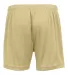 4116 Badger Ladies' B-Dry Core  Shorts in Vegas gold back view