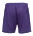4116 Badger Ladies' B-Dry Core  Shorts in Purple back view