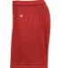 4116 Badger Ladies' B-Dry Core  Shorts in Red side view