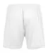 4116 Badger Ladies' B-Dry Core  Shorts in White back view