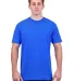 Tultex 202 Unisex Tee with a Tear-Away Tag  Royal front view