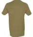 Tultex 202 Unisex Tee with a Tear-Away Tag  in Sand back view