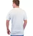 Tultex 202 Unisex Tee with a Tear-Away Tag  White back view