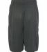 4119 Badger Adult B-Core Performance Shorts With P Graphite back view