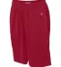 4119 Badger Adult B-Core Performance Shorts With P Red side view