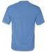 4120 Badger Adult B-Core Short-Sleeve Performance  in Columbia blue back view
