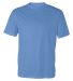 4120 Badger Adult B-Core Short-Sleeve Performance  in Columbia blue front view