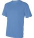 4120 Badger Adult B-Core Short-Sleeve Performance  in Columbia blue side view