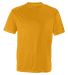 4120 Badger Adult B-Core Short-Sleeve Performance  in Gold front view