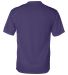 4120 Badger Adult B-Core Short-Sleeve Performance  in Purple back view