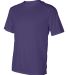 4120 Badger Adult B-Core Short-Sleeve Performance  in Purple side view