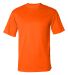 4120 Badger Adult B-Core Short-Sleeve Performance  in Safety orange front view