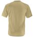4120 Badger Adult B-Core Short-Sleeve Performance  in Vegas gold back view
