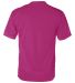 4120 Badger Adult B-Core Short-Sleeve Performance  in Hot pink back view