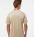 4120 Badger Adult B-Core Short-Sleeve Performance  in Sand back view