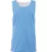4129 Badger Reversible Tank Columbia Blue front view
