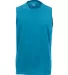 4130 Badger Sleeveless B-Dry Tee Electric Blue front view