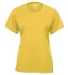4160 Badger Ladies' B-Core Short-Sleeve Performanc Gold front view