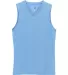 4163 Badger Ladies' Sleeveless Tee Columbia Blue front view