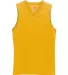 4163 Badger Ladies' Sleeveless Tee Gold front view