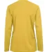 4164 Badger Ladies' B-Dry Core Long-Sleeve Tee Gold back view