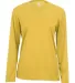 4164 Badger Ladies' B-Dry Core Long-Sleeve Tee Gold front view