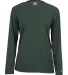 4164 Badger Ladies' B-Dry Core Long-Sleeve Tee Forest front view