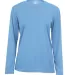 4164 Badger Ladies' B-Dry Core Long-Sleeve Tee Columbia Blue front view