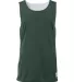 4169 Badger Polyester Reversible Ladies Performanc Forest front view