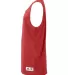 4169 Badger Polyester Reversible Ladies Performanc Red side view