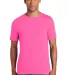 Gildan 42000 G420 Adult Core Performance T-Shirt  in Safety pink front view