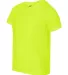 42000B Gildan Youth Core Performance T-Shirt in Safety green side view