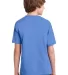 42000B Gildan Youth Core Performance T-Shirt in Carolina blue back view