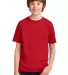 42000B Gildan Youth Core Performance T-Shirt in Red front view