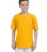 42000B Gildan Youth Core Performance T-Shirt in Gold front view