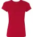 42000L Gildan Ladies' Core Performance T-Shirt RED front view