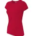42000L Gildan Ladies' Core Performance T-Shirt RED side view
