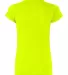 42000L Gildan Ladies' Core Performance T-Shirt SAFETY GREEN back view