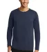 42400 Gildan Adult Core Performance Long-Sleeve T- in Navy front view