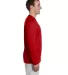 42400 Gildan Adult Core Performance Long-Sleeve T- in Red side view