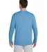 42400 Gildan Adult Core Performance Long-Sleeve T- in Carolina blue back view