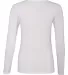 42400L Gildan Ladies' Core Performance Long Sleeve WHITE back view