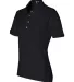 437W Jerzees Ladies' Jersey Polo with SpotShield Black side view