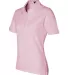 437W Jerzees Ladies' Jersey Polo with SpotShield Pink side view