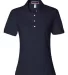 437W Jerzees Ladies' Jersey Polo with SpotShield J. Navy front view