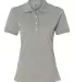 437W Jerzees Ladies' Jersey Polo with SpotShield Oxford front view