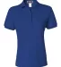 437W Jerzees Ladies' Jersey Polo with SpotShield Royal front view