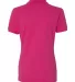 437W Jerzees Ladies' Jersey Polo with SpotShield Cyber Pink back view