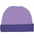 4451 Rabbit Skins Infant Cap Lavender/ Purple front view